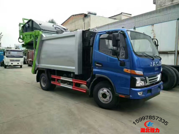 江淮駿鈴藍(lán)牌壓縮式垃圾車 江淮駿鈴藍(lán)牌壓縮式垃圾車