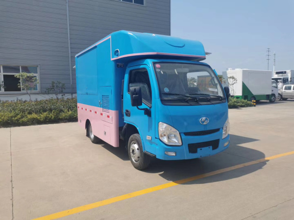 躍進后雙輪售貨車（廂長3.4米）