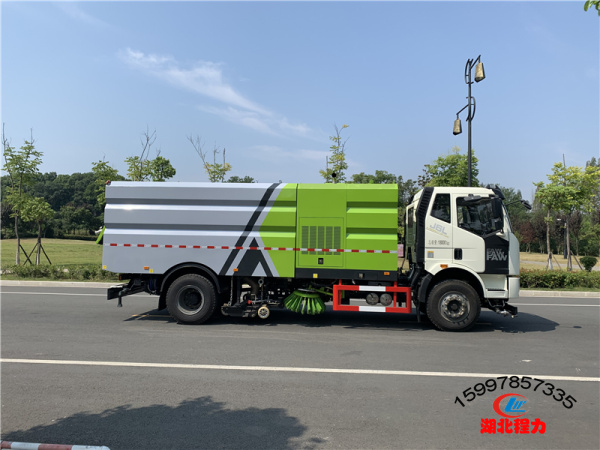 國六排放解放洗掃車（16方）