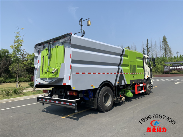 國六排放解放洗掃車（16方）
