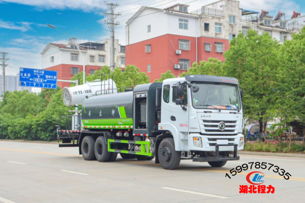 國六東風(fēng)錦程后雙橋抑塵車16方