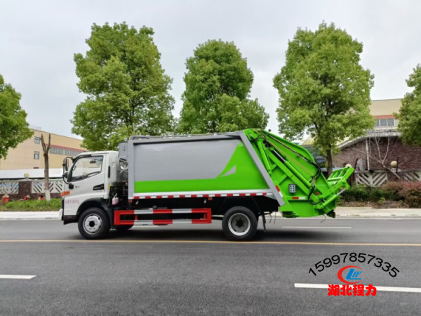 國(guó)六江淮壓縮式垃圾車（9方）